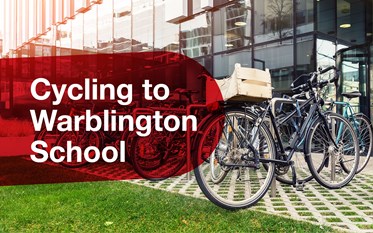 Warblington School cycle map
